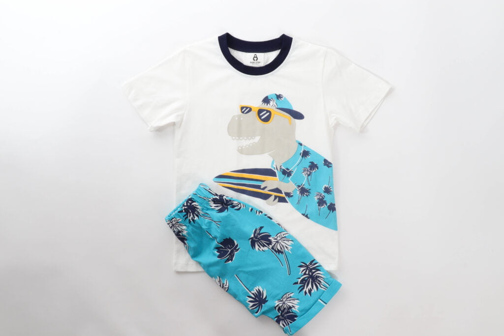 Seaside Odessy T-Shirt and Short Set | Baby Step Boutique