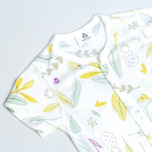 Leafy delight white top