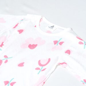 Sweet florals bodysuit closeup