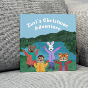 Zuri's christmas adventure book